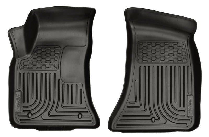 Husky Liners 11-15 Dodge Challenger WeatherBeater Front Floor Liner - Black