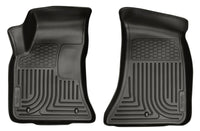 Husky Liners 11-15 Dodge Challenger WeatherBeater Front Floor Liner - Black