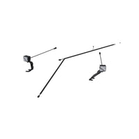 MBRP Ditch Light Kit Amber Flood Beam Ford Ranger Raptor 24-26 Upfitter Switch Models Only