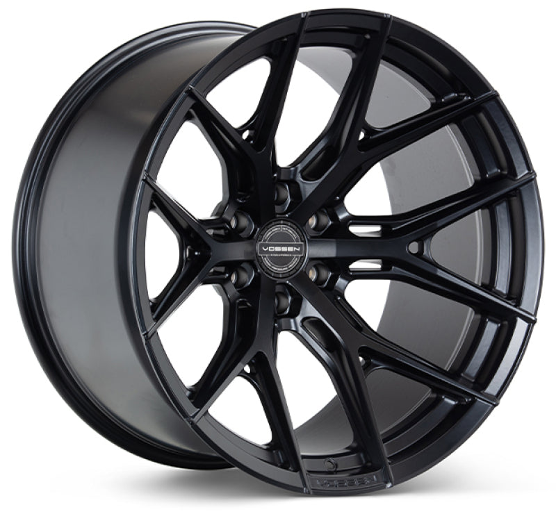 Vossen HF6-4 18x9 / 6x139.7 / ET0 / Super Deep / 106.1 CB - Satin Black Wheel
