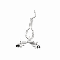 MagnaFlow BMW SPEQ Series Cat-Back Exhaust System Black Chrome