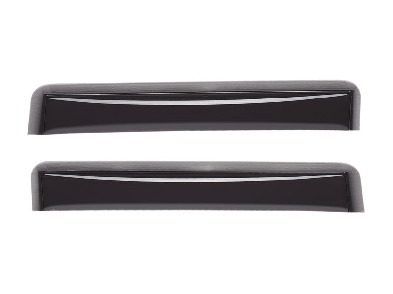 WeatherTech 10-23 Toyota 4Runner Rear Side Window Deflectors - Dark Tint