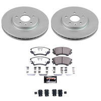 Power Stop 10-15 Chevrolet Camaro Front Z26 Coated Brake Kit