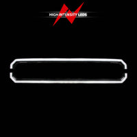 ANZO 21-23 Ford F150 Black Housing Full LED Light Tube Front Grille