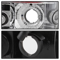 Spyder Toyota Tacoma 01-04 Euro Style Tail Lights Chrome ALT-YD-TT01-C