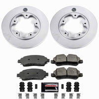 Power Stop 15-19 Ford Transit-150 Rear Z23 Coated Brake Kit