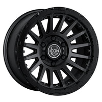 ICON Alloys Recon Pro Satin Black - 18 X 9 - 8 X 6.5- 12MM 5.5in BS