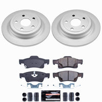Power Stop 11-20 Dodge Durango Rear Z23 Coated Brake Kit