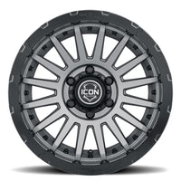 ICON Alloys Recon Pro Satin Charcoal- 18 X 9 - 6 X 5.5 - 0MM 5in BS