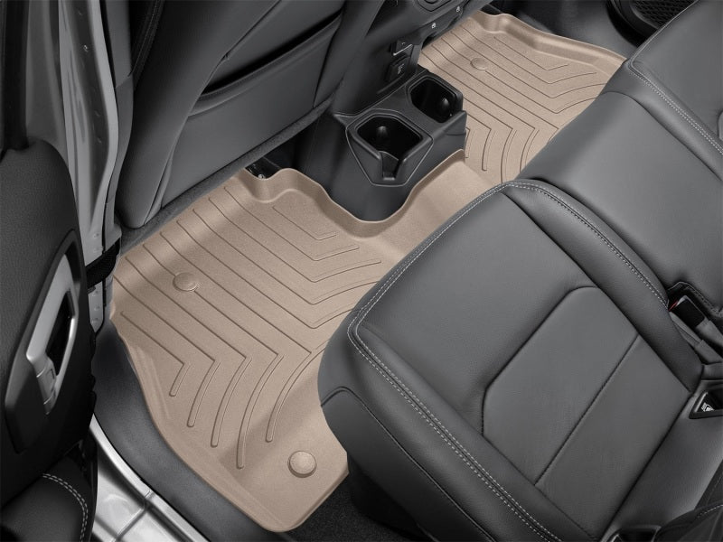 WeatherTech 2007+ Chevrolet Silverado Rear FloorLiner HP - Tan