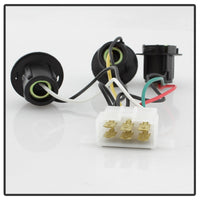 Spyder Toyota Tacoma 01-04 Euro Style Tail Lights Black ALT-YD-TT01-BK