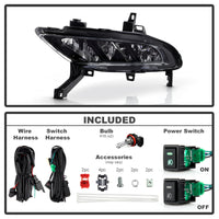 Spyder 16-18 Nissan Maxima OEM LED Fog Lights w/Switch - Clear (FL-NM2016-C)