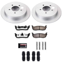 Power Stop 00-02 Ford Expedition Rear Z36 Coated Truck & Tow Brake Kit