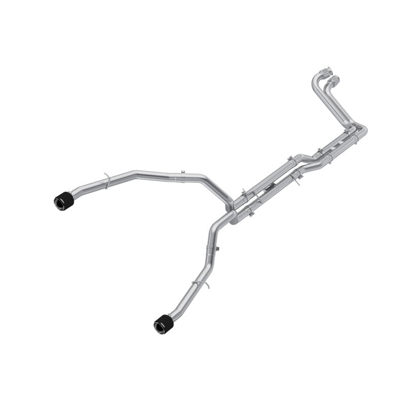 MBRP 2025 Ram 1500 T304 Dual Split Rear Catback Exhaust w/ Carbon Fiber Tips