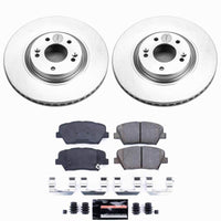 Power Stop 12-17 Hyundai Azera Front Z23 Coated Brake Kit