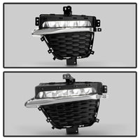 Spyder 22-24 Jeep Grand Cherokee (2-Row) OEM LED Fog Lights w/Switch - Clear (FL-JGC22-LED-C)