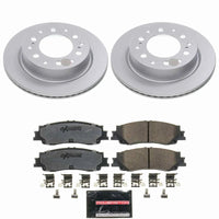 Power Stop 24-25 Toyota Tacoma Rear Z36 Coated Truck & Tow Brake Kit