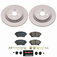 Power Stop 23-25 Lexus RX350 Rear Z23 Coated Brake Kit