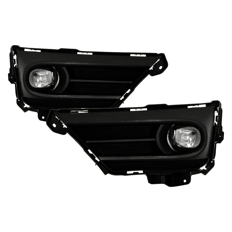 Spyder 20-22 Honda CRV (Excl Hybrid) OEM Full LED Fog Lights w/Switch - Clear (FL-HCRV20-LED-C)