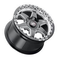 Weld S909 20x10 Ventura 6 Beadlock 6x139.7 ET12 BS6.00 Gloss BLK MIL DIA 106.1
