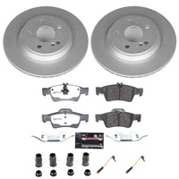 Power Stop 03-06 Mercedes-Benz S500 Rear Z26 Coated Brake Kit