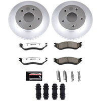 Power Stop 00-01 Dodge Ram 1500 Front Z36 Coated Truck & Tow Brake Kit