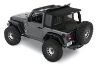 Bestop 18-26 Jeep Wrangler JL 2-Door Halftop Conversion Kit (Black Diamond)