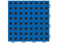 WeatherTech TechFloor - 3in x 12in Tiles(Right Loop) Blue/Black - Blue/Black