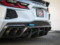 aFe CONTROL Rear Tow Hook Chevrolet Corvette (C8) 20-25 V8-6.2L- Blue