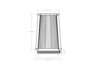 aFe Magnum FORCE Intake Replacement Air Filter w/ D2 Dry Media 5in F x6-1/2in B x5-1/2in T x9in H