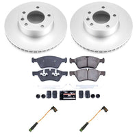 Power Stop 05-10 Mercedes-Benz G55 AMG Front Z23 Coated Brake Kit