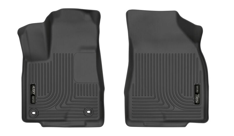 Husky Liners 14-19 Toyota Highlander WeatherBeater Front Floor Liner - Black