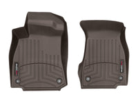 WeatherTech 2019+ Audi A6 (Sedan Only) Front FloorLiner - Cocoa
