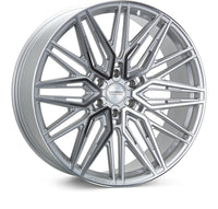 Vossen HF6-5 26x10 / 6x135 / ET35 / Deep / 87.1 CB - Silver Polished Wheel