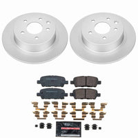 Power Stop 07-10 Nissan Altima Rear Z23 Coated Brake Kit