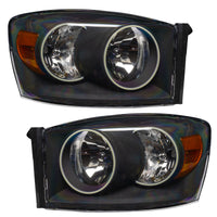 Oracle 07-08 Dodge Ram SMD HL - Black - ColorSHIFT w/ BC1 Controller