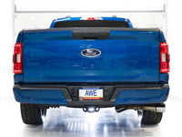 AWE Tuning 21-25 Ford F150 (14th Gen Reg Cab) Cat-Back Exhaust - 4.5in Dual Side Exit Chrome Tips