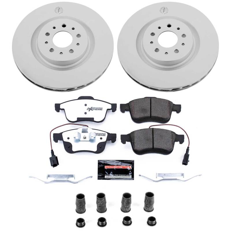 Power Stop 15-22 Ram ProMaster City Front Z36 Coated Truck & Tow Brake Kit