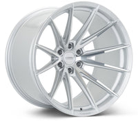 Vossen HFX-2 21x12 - 5x120 - ET52 - Deep Face - 72.56 - Silver Polished Wheel
