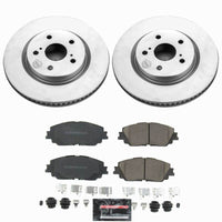 Power Stop 21-24 Lexus ES250 Front Z23 Coated Brake Kit