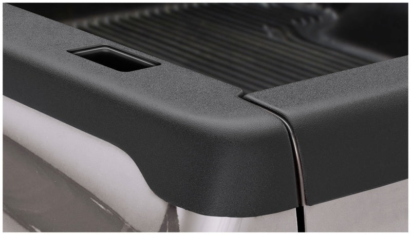 Husky Liners 07-14 Chevy Silverado 1500/2500/3500 HD 78.7in Fleetside Smoothback Bed Rail Caps - Blk