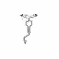 MagnaFlow BMW SPEQ Series Cat-Back Exhaust System Black Chrome