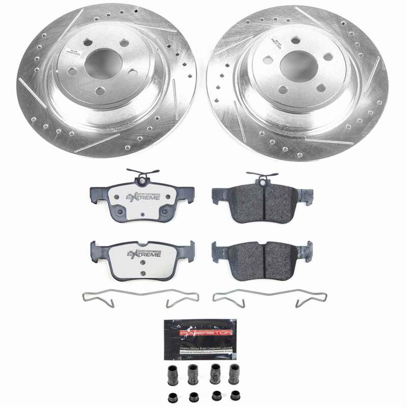 Power Stop 15-21 Ford Edge Rear Z36 Truck & Tow Brake Kit