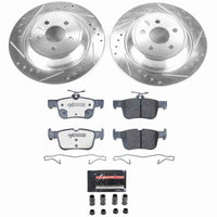 Power Stop 15-21 Ford Edge Rear Z36 Truck & Tow Brake Kit