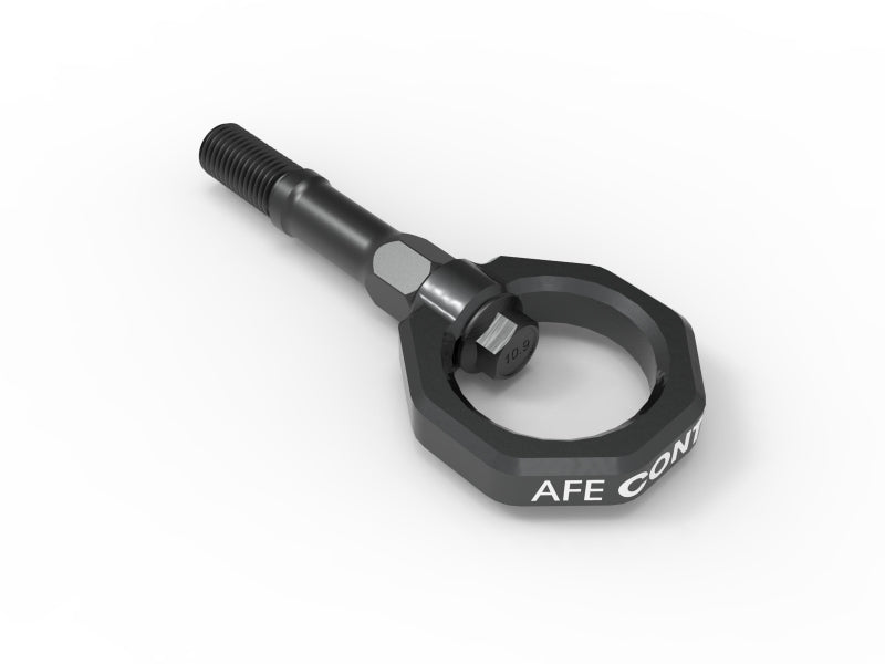 aFe CONTROL Rear Tow Hook Chevrolet Corvette (C8) 20-25 V8-6.2L- Gray