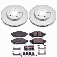 Power Stop 2004 Pontiac Grand Prix Front Z23 Coated Brake Kit