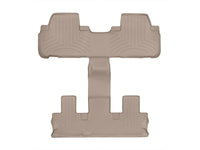 WeatherTech 2014+ Toyota Highlander Rear FloorLiner (2nd Row Buckets) - Tan