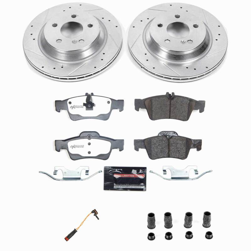 Power Stop 03-06 Mercedes-Benz S430 Rear Z26 Truck & Tow Brake Kit