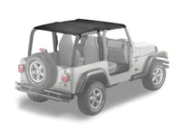 Bestop 97-02 Jeep Wrangler TJ Strapless Safari Bikini (Black Denim)