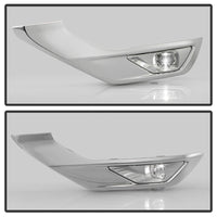 Spyder 22-24 Mitsubishi Outlander OEM LED Fog Light w/ Switch - Clear (FL-MOUT22-LED-C)